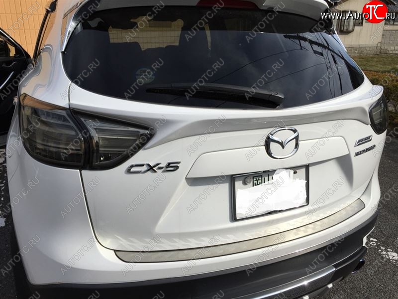 10 349 р. Спойлер TOPLINE Mazda CX-5 KE дорестайлинг (2011-2014) (Неокрашенный)  с доставкой в г. Керчь