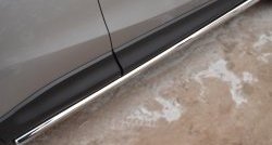 70 999 р. Защита порогов из круглой трубы диаметром 63 мм Russtal Mazda CX-5 KE рестайлинг (2015-2017) (Защита порогов с со скосами на торцах (вариант 1))  с доставкой в г. Керчь. Увеличить фотографию 11