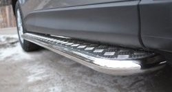 24 649 р. Широкая защита порогов SLITKOFF  Mazda CX-5  KE (2011-2017) дорестайлинг, рестайлинг  с доставкой в г. Керчь. Увеличить фотографию 3