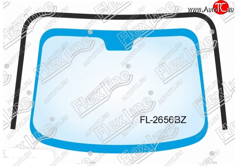 2 059 р. Молдинг лобового стекла FlexLine  Mazda CX-7  ER (2006-2012) дорестайлинг, рестайлинг  с доставкой в г. Керчь