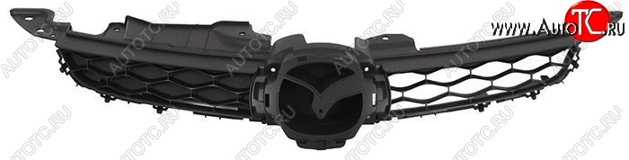 12 799 р. Решётка радиатора SAT (V-2,5) Mazda CX-7 ER рестайлинг (2010-2012) (Неокрашенная)  с доставкой в г. Керчь