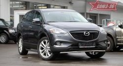 15 344 р. Защита переднего бампера (d42) Premium Souz-96 Mazda CX-9 TB дорестайлинг (2007-2009)  с доставкой в г. Керчь. Увеличить фотографию 2