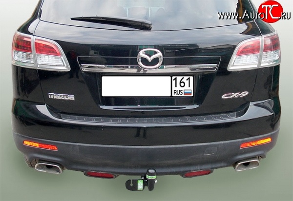 5 749 р. Фаркоп Лидер Плюс Mazda CX-9 TB дорестайлинг (2007-2009) (Без электропакета)  с доставкой в г. Керчь