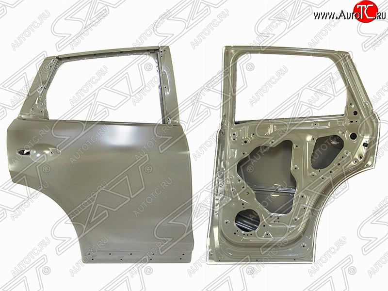 10 649 р. Правая дверь задняя SAT  Mazda CX-5  KF (2016-2025) (Неокрашенная)  с доставкой в г. Керчь
