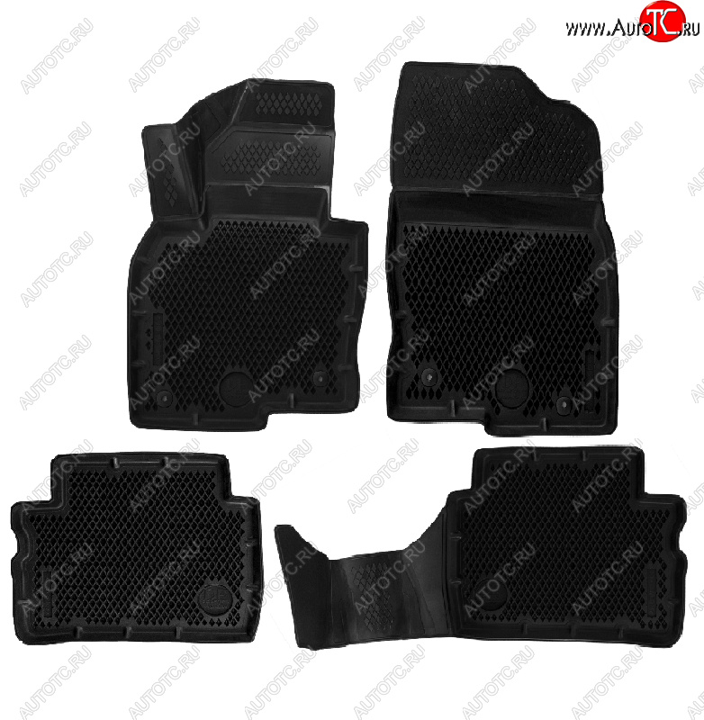 4 399 р. Коврики салона DELFORM ❞EVA 3D Premium❝ (термоэластопласт/ТЭП) Mazda CX-5 KF (2016-2025)  с доставкой в г. Керчь