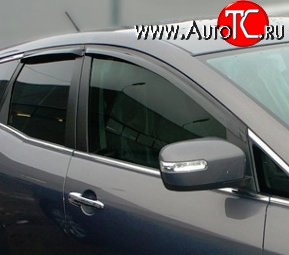 999 р. Комплект дефлекторов окон (ветровиков) 4 шт. Russtal Mazda CX-7 ER дорестайлинг (2006-2010)  с доставкой в г. Керчь