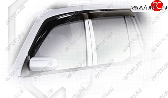 1 899 р. Дефлектора окон CA-Plastiс  Mazda Demio  1 DW (1996-2002) дорестайлинг, рестайлинг (Classic полупрозрачный, Без хром.молдинга)  с доставкой в г. Керчь