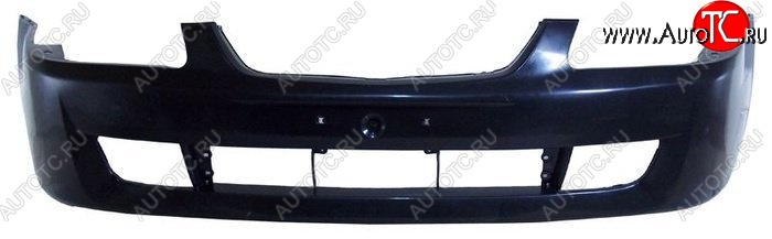 5 199 р. Бампер передний SAT Mazda 323/Familia седан BJ дорестайлинг (1998-2000) (Неокрашенный)  с доставкой в г. Керчь