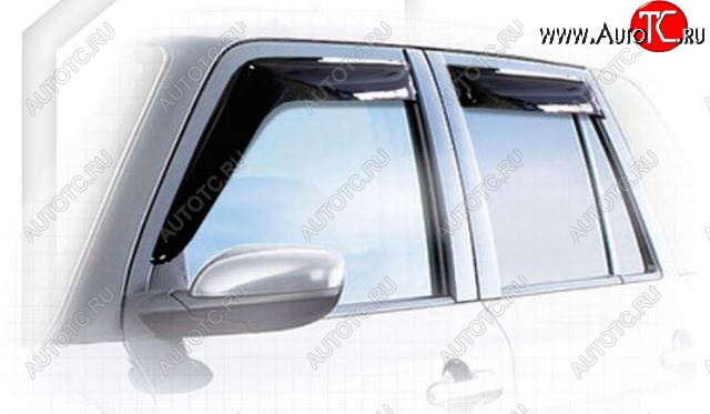 1 999 р. Дефлектора окон CA-Plastiс  Mazda Verisa  DC (2004-2015) (Classic полупрозрачный, Без хром.молдинга)  с доставкой в г. Керчь