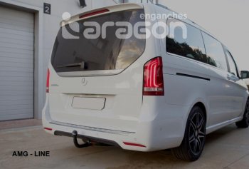 22 699 р. Фаркоп Aragon.(шар V) Mercedes-Benz Vito W447 дорестайлинг (2015-2020)  с доставкой в г. Керчь. Увеличить фотографию 2