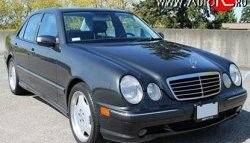 12 599 р. Передний бампер AMG Mercedes-Benz E-Class W210 дорестайлинг седан (1996-1999) (Неокрашенный)  с доставкой в г. Керчь. Увеличить фотографию 2