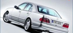 8 149 р. Пороги накладки AMG E55 Mercedes-Benz E-Class W210 дорестайлинг седан (1996-1999) (Неокрашенные)  с доставкой в г. Керчь. Увеличить фотографию 2