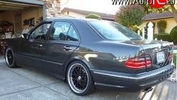 8 149 р. Пороги накладки AMG Mercedes-Benz E-Class W210 дорестайлинг седан (1996-1999) (Неокрашенные)  с доставкой в г. Керчь. Увеличить фотографию 2