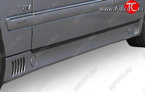 5 499 р. Пороги накладки Lorinzer Mercedes-Benz E-Class W210 дорестайлинг седан (1996-1999)  с доставкой в г. Керчь