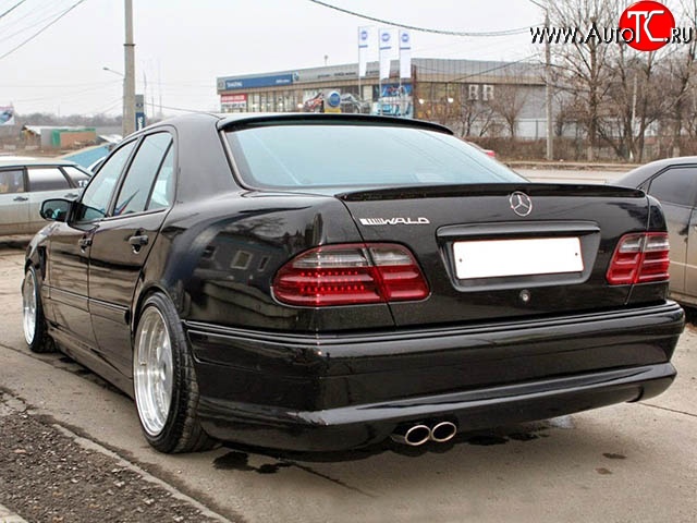 8 399 р. Задний бампер (дорестайлинг) Wald Mercedes-Benz E-Class W210 дорестайлинг седан (1996-1999)  с доставкой в г. Керчь