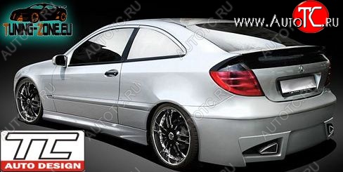 25 899 р. Задний бампер TC1 Mercedes-Benz C-Class CL203 дорестайлинг купе (2001-2004)  с доставкой в г. Керчь