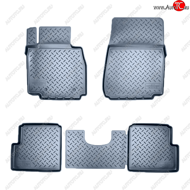 4 099 р. Коврики салона Norplast Unidec  Mercedes-Benz G class  W463 (1989-2025) 5 дв. дорестайлинг (Цвет: серый)  с доставкой в г. Керчь