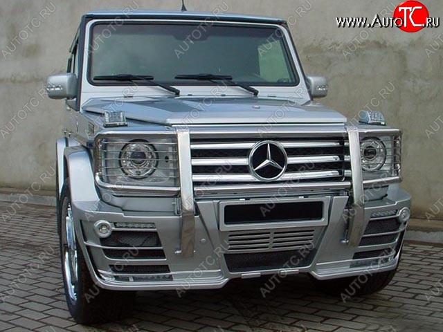19 999 р. Передний бампер G55 ASMA DESIGN Mercedes-Benz G class W463 5 дв. дорестайлинг (1989-1994) (Неокрашенный)  с доставкой в г. Керчь