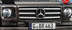 19 199 р. Решётка радиатора AMG Mercedes-Benz G class W463 5 дв. дорестайлинг (1989-1994) (Неокрашенная)  с доставкой в г. Керчь. Увеличить фотографию 2