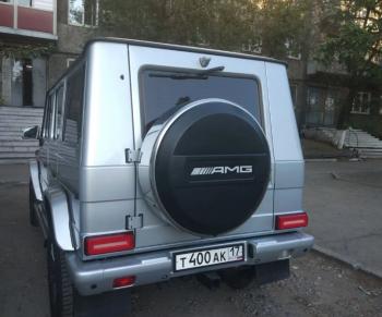 9 999 р. Колпак (крышка) запаски (R16-20) AMG KOLPAKA.NET Mercedes-Benz G class W463 5 дв. дорестайлинг (1989-1994) (наклейка AMG черная)  с доставкой в г. Керчь. Увеличить фотографию 3