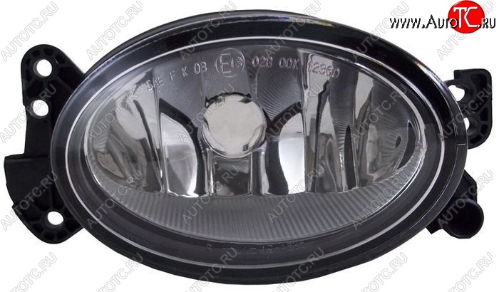 1 779 р. Правая противотуманная фара SAT Mercedes-Benz C-Class W204 дорестайлинг седан (2007-2011)  с доставкой в г. Керчь