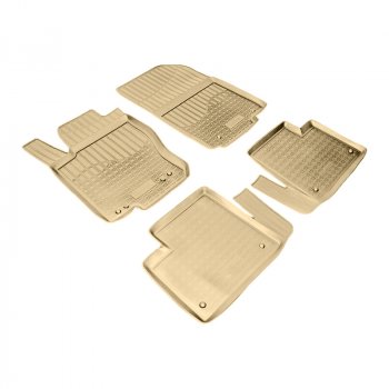 Коврики салона Norplast Unidec Mercedes-Benz GL class  X166 - ML class  W166 (Цвет: бежевый)