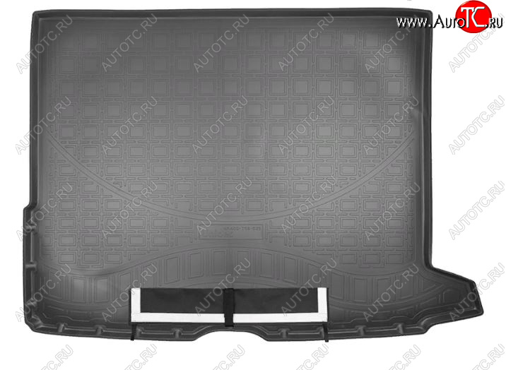 3 599 р. Коврик багажника Norplast Unidec Mercedes-Benz GLC class X253 (2015-2025) (Черный, с погрузочным ковриком (фартуком))  с доставкой в г. Керчь