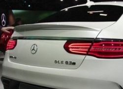 10 849 р. Лип спойлер (Coupe) AMG Style Mercedes-Benz GLE class C292 (2015-2025) (Неокрашенный)  с доставкой в г. Керчь. Увеличить фотографию 2