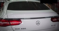 10 849 р. Лип спойлер (Coupe) AMG Style Mercedes-Benz GLE class C292 (2015-2025) (Неокрашенный)  с доставкой в г. Керчь. Увеличить фотографию 3