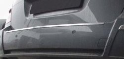 9 699 р. Защитная накладка на задний бампер СТ Mercedes-Benz GLK class X204 рестайлинг (2012-2015)  с доставкой в г. Керчь. Увеличить фотографию 2