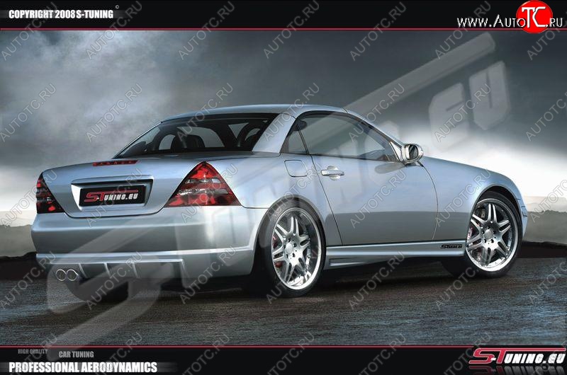 25 899 р. Задний бампер Wild Mercedes-Benz SLK class R170 (1996-2003)  с доставкой в г. Керчь