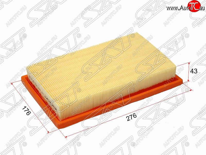 299 р. Фильтр воздушный двигателя SAT  Mercedes-Benz C-Class ( С205,  S205,  W205) - SLK class  R172  с доставкой в г. Керчь
