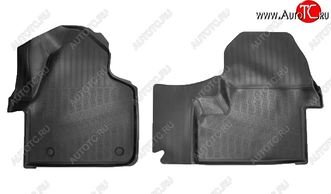 2 359 р. Коврики салонные Noplast (3D)  Mercedes-Benz Sprinter  W910 (2018-2025) (Черные)  с доставкой в г. Керчь