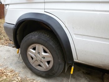 7 149 р. Накладки на колёсные арки CT Mercedes-Benz Sprinter W901 (1995-2000) (Неокрашенные)  с доставкой в г. Керчь. Увеличить фотографию 3