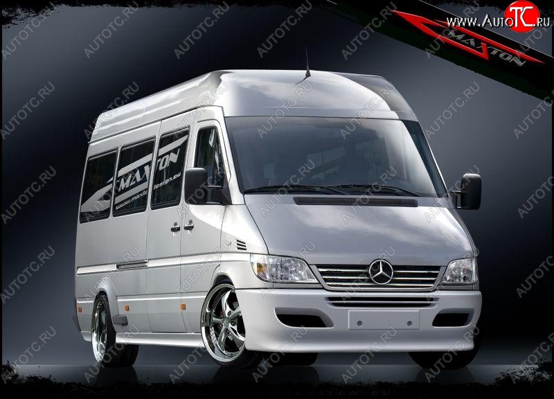 27 999 р. Передний бампер Maxton 2 Mercedes-Benz Sprinter W905 рестайлинг (2000-2006)  с доставкой в г. Керчь