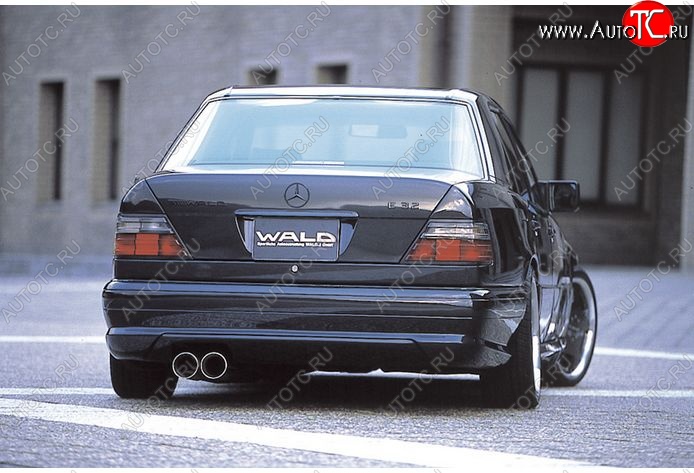 10 599 р. Задний бампер Wald Mercedes-Benz E-Class W124 седан дорестайлинг (1984-1993) (Неокрашенный)  с доставкой в г. Керчь