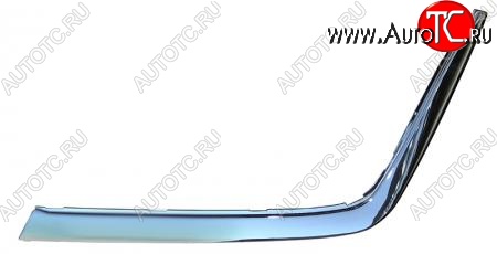 2 799 р. Левый молдинг на передний бампер SAT (хром)  Mercedes-Benz S class  W140 (1991-1998) Седан (Неокрашенный)  с доставкой в г. Керчь