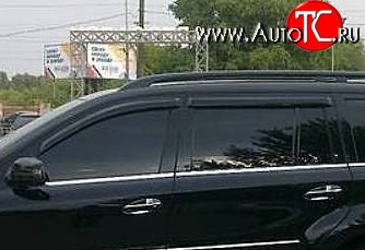 999 р. Комплект дефлекторов окон (ветровиков) 4 шт. Russtal Mercedes-Benz ML class W163 дорестайлинг (1997-2001)  с доставкой в г. Керчь