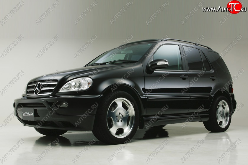 11 399 р. Пороги накладки Executive Line Wald Mercedes-Benz ML class W163 дорестайлинг (1997-2001) (Неокрашенные)  с доставкой в г. Керчь
