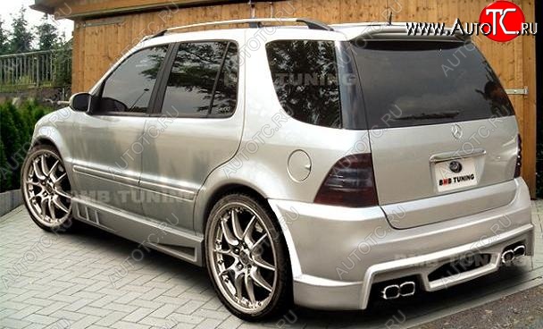 19 999 р. Пороги накладки Imsher Mercedes-Benz ML class W163 дорестайлинг (1997-2001)  с доставкой в г. Керчь