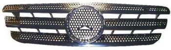 Решётка радиатора SAT (черная) Mercedes-Benz ML class  W163 (1997-2001) дорестайлинг