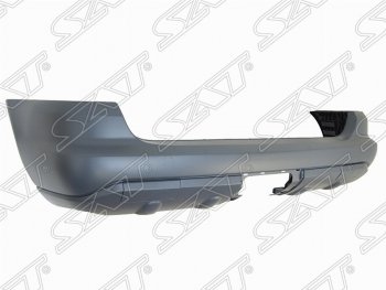Бампер задний SAT (пр-во Тайвань) Mercedes-Benz ML class  W163 (2001-2005) рестайлинг