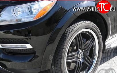 24 549 р. Накладки на колёсные арки AMG Mercedes-Benz ML class W166 (2011-2015) (Неокрашенные)  с доставкой в г. Керчь