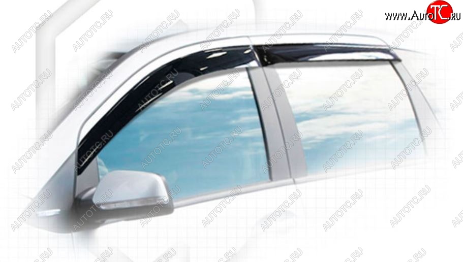 1 999 р. Дефлектора окон CA-Plastiс  Mercedes-Benz A class  W169 (2005-2008) дорестайлинг, хэтчбэк 5 дв. (Classic полупрозрачный)  с доставкой в г. Керчь