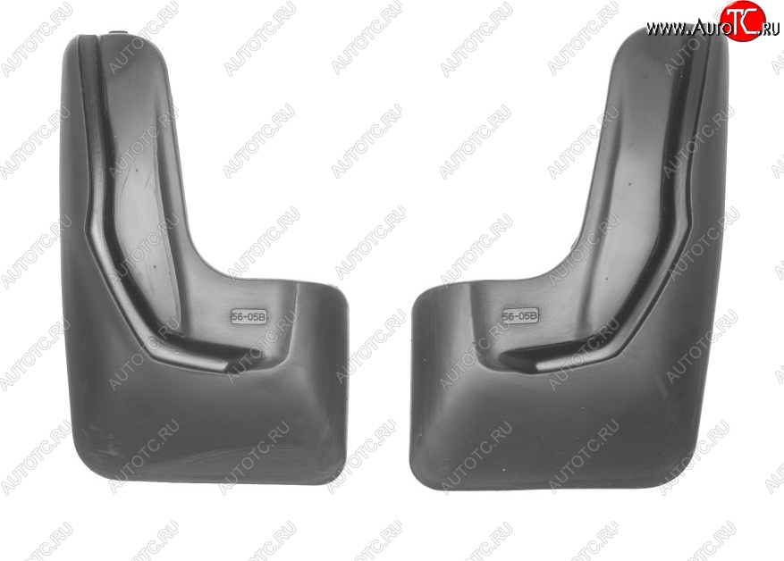 1 769 р. Брызговики задние Norplast  Mercedes-Benz A class  W176 (2012-2015) дорестайлинг, хэтчбэк 5 дв.  с доставкой в г. Керчь