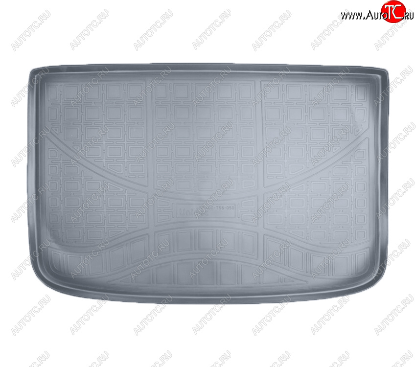 2 199 р. Коврик багажника Norplast Unidec  Mercedes-Benz A class  W176 (2012-2015) дорестайлинг, хэтчбэк 5 дв. (Цвет: серый)  с доставкой в г. Керчь