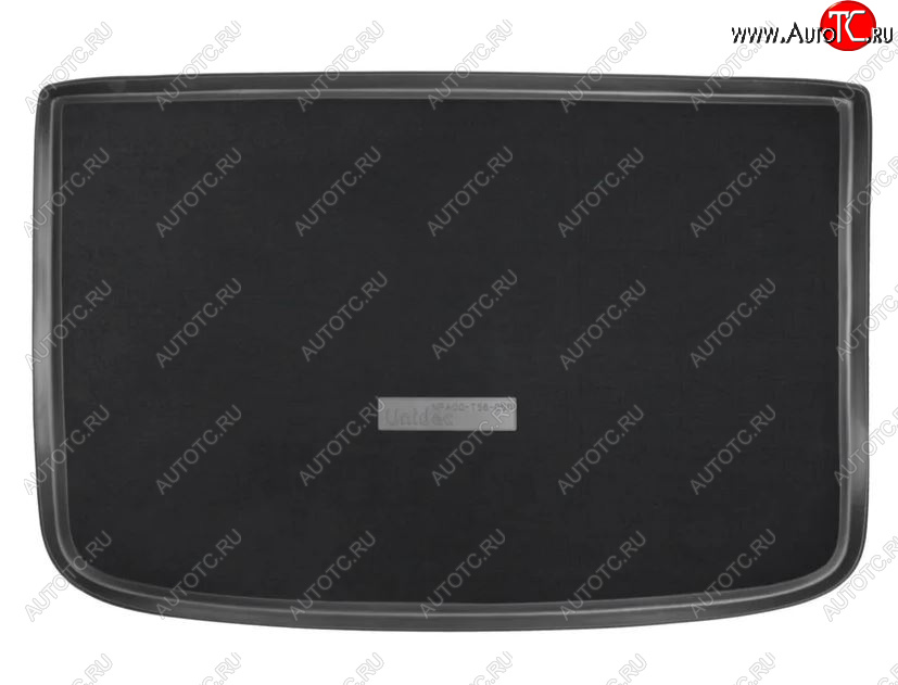 3 099 р. Комбинированый коврик багажника Unidec  Mercedes-Benz A class  W176 (2012-2015) дорестайлинг, хэтчбэк 5 дв. (Черный)  с доставкой в г. Керчь