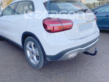22 699 р. Фаркоп Aragon.(шар V) Mercedes-Benz GLA X156 дорестайлинг (2013-2017)  с доставкой в г. Керчь. Увеличить фотографию 9