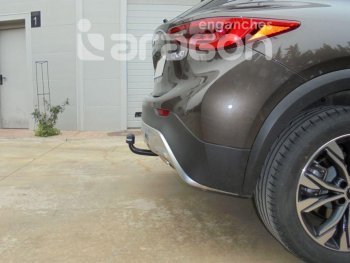 22 699 р. Фаркоп Aragon.(шар V) Mercedes-Benz GLA X156 дорестайлинг (2013-2017)  с доставкой в г. Керчь. Увеличить фотографию 4