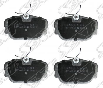 Колодки тормозные SAT (передние) Mercedes-Benz C-Class  W201 (1982-1992) седан